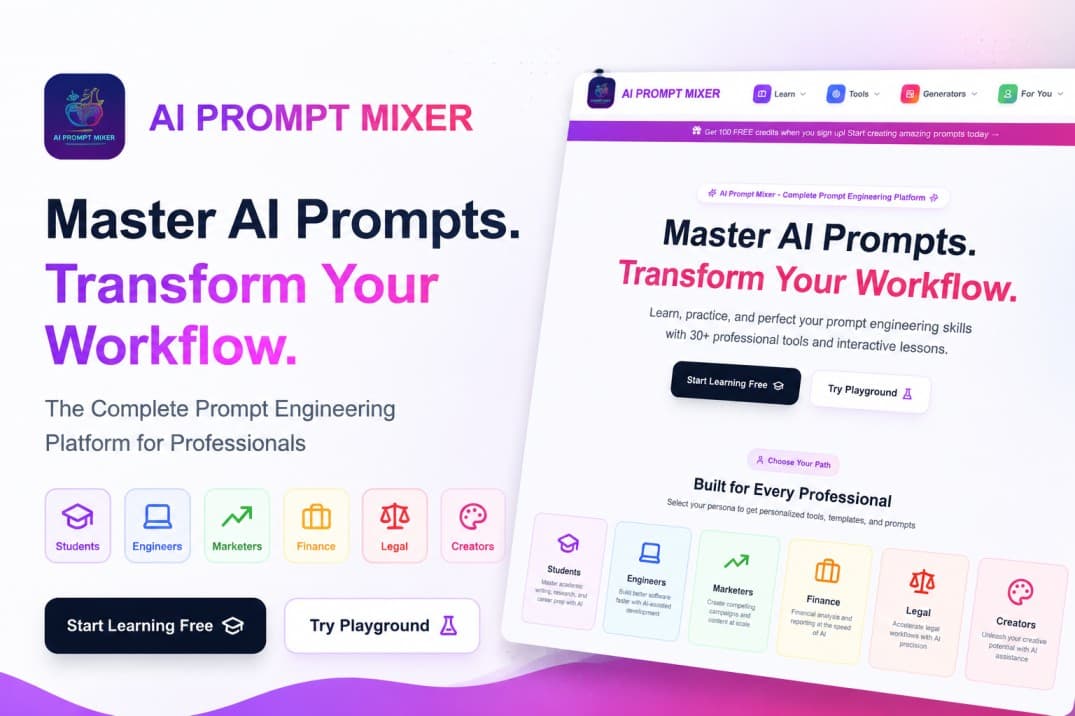 AI Prompt Mixer